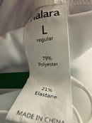 NWT Halara Flex™ Mid Rise Pocket Work White Pants Size Large