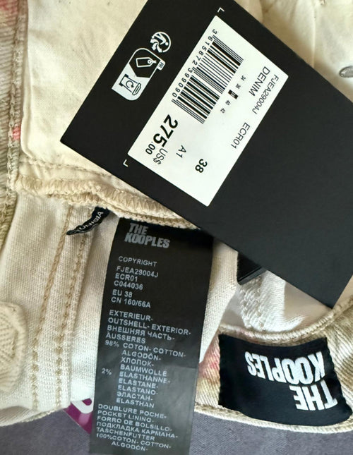 The Kooples High Waisted Boyfriend Jeans Sz Fr 38/ US 6 (could fit size 10) NWT