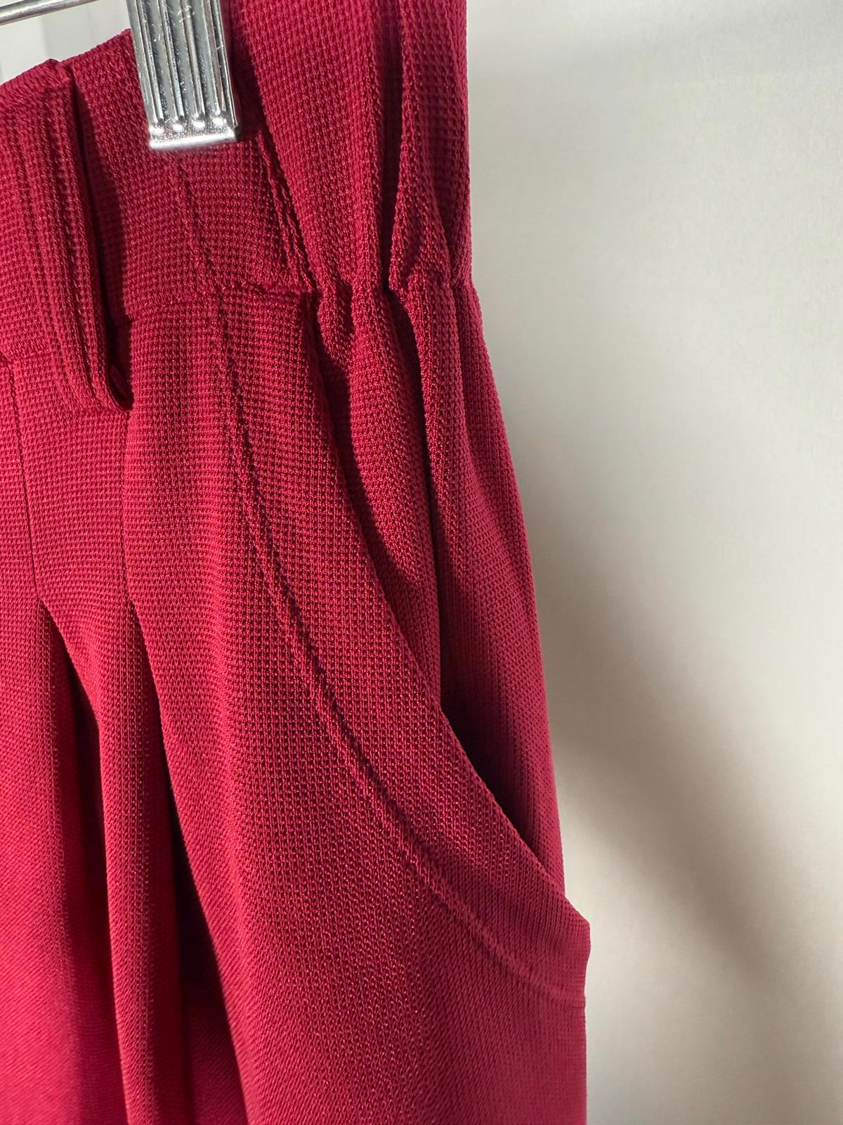 NWT Halara Flex™ High Waisted Side Pocket Wide Leg Waffle Work Pants L Petite