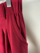 NWT Halara Flex™ High Waisted Side Pocket Wide Leg Waffle Work Pants L Petite