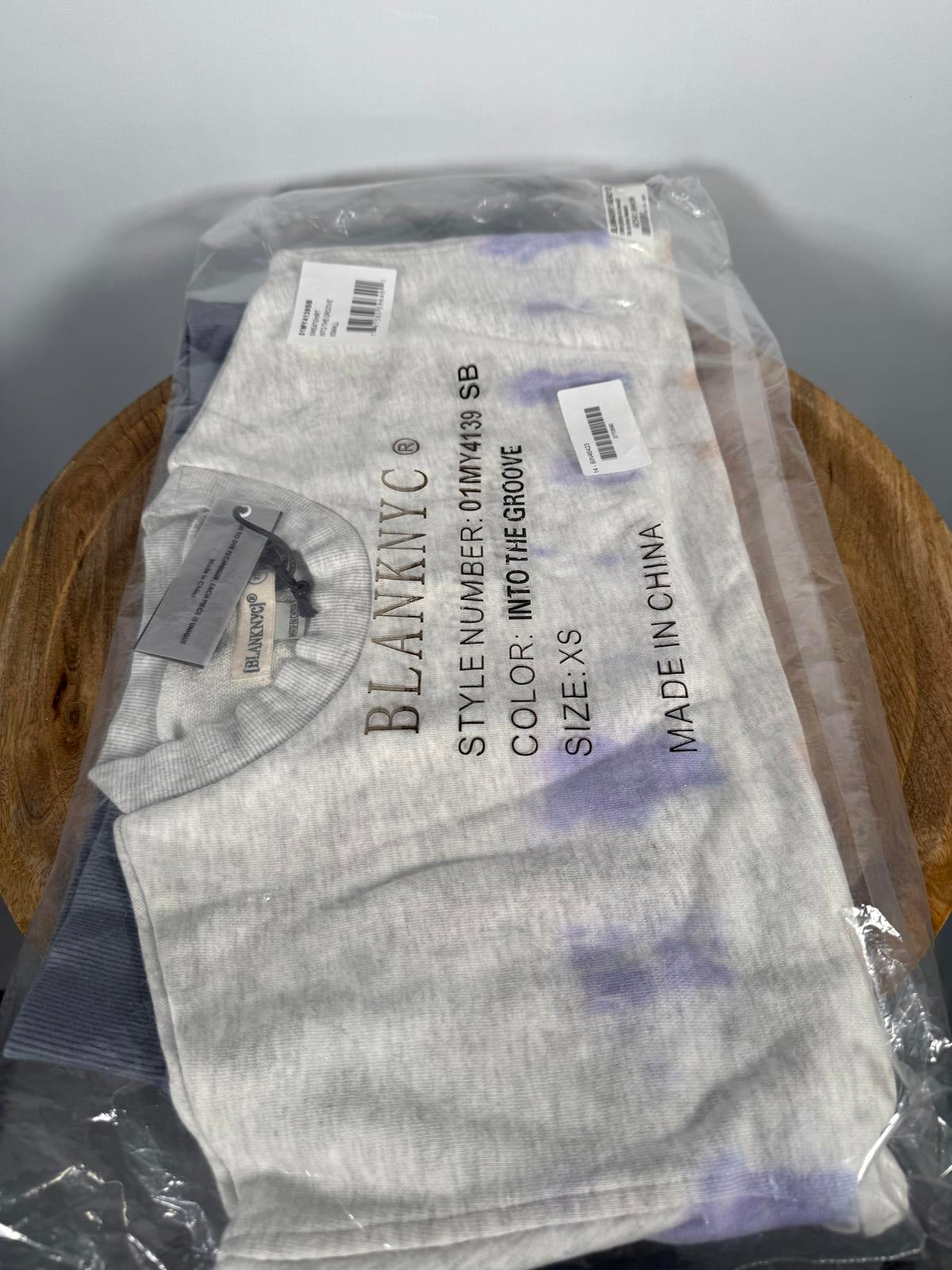 NWT Revolve BlankNYC Into the Groove Sweatshirt Tie Die XS