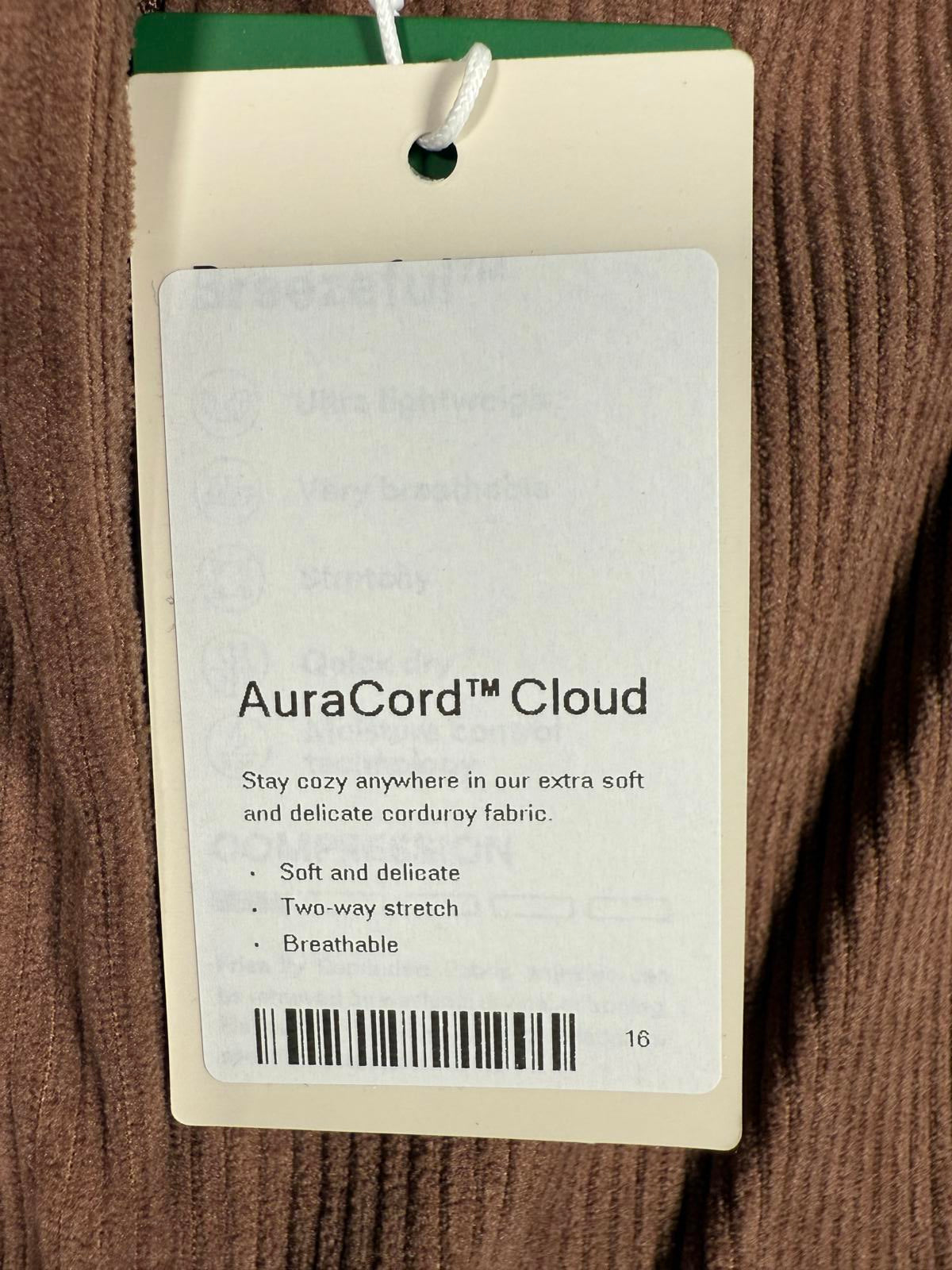 NWT Halara High Waisted Corduroy Casual Pants Acorn - Size XL