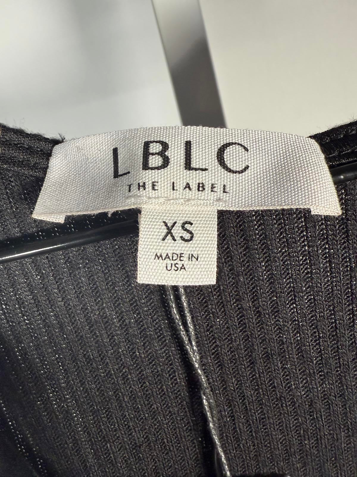 Lblc The Label Revolve Paylynn Ribbed Jumpsuit Size XS NWT