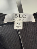 Lblc The Label Revolve Paylynn Ribbed Jumpsuit Size XS NWT