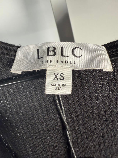 Lblc The Label Revolve Paylynn Ribbed Jumpsuit Size XS NWT