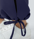 NWT Halara Breezeful High Waisted Drawstring Hem Quick Dry Casual Jogger Blue XS