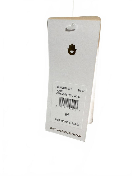 Spiritual Gangster Kaci Asymmetric Active Women’s White Dress - M