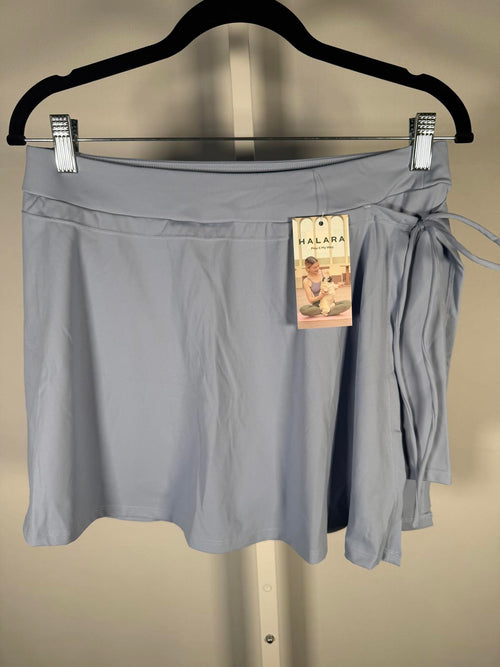 NWT Halara Women's Mini Skirt Light Blue Size Large