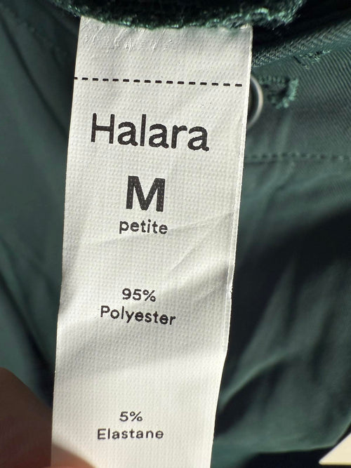 NWT Halara High Waisted Shirred Straight Leg Work Pants M, Petite