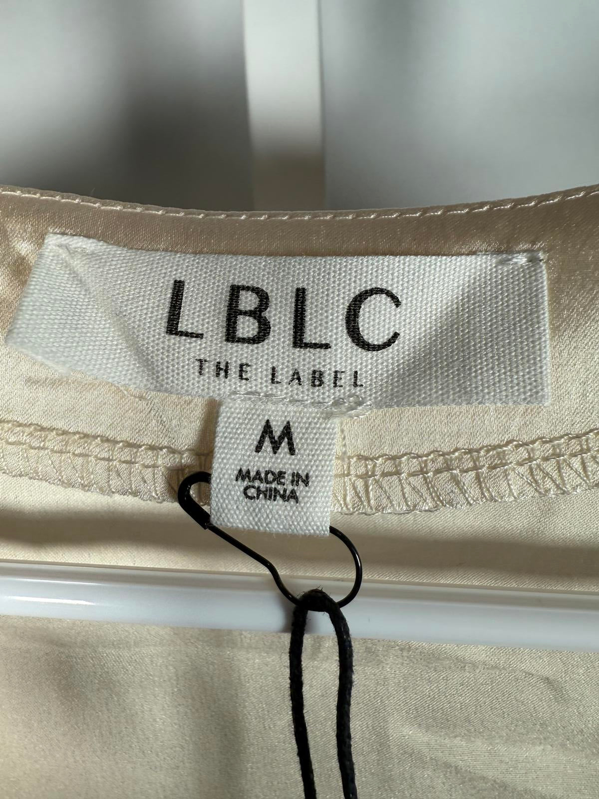 LBLC THE LABEL Cautilina Dress In Ivory Size M NWT