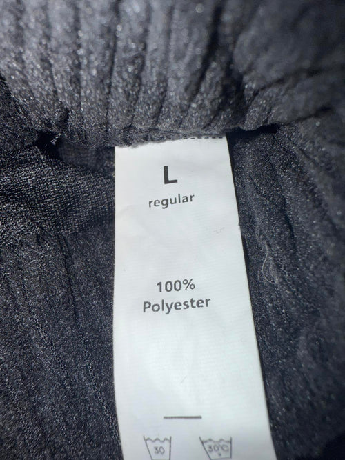 NWT Halara Mid Rise Pocket Straight Leg Corduroy Casual Pants Black Size L