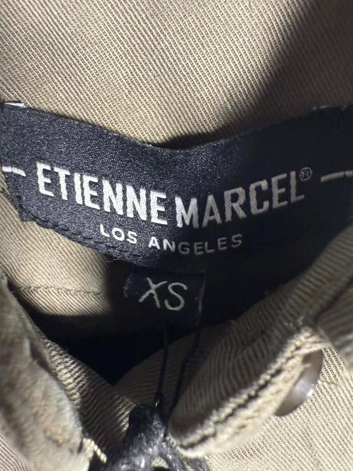 Etienne Marcel Women's Long Sleeve Olive Green Dress, Size XS