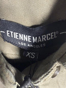 Etienne Marcel Women's Long Sleeve Olive Green Dress, Size XS