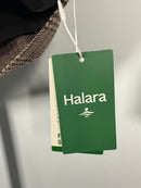 NWT Halara High Waisted 2-in-1 Houndstooth Plaid Mini Work Skirt Brown Plaid L