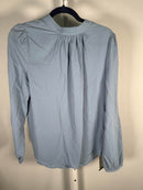 NWT Halara keyhole back long sleeve blouse Skyline S