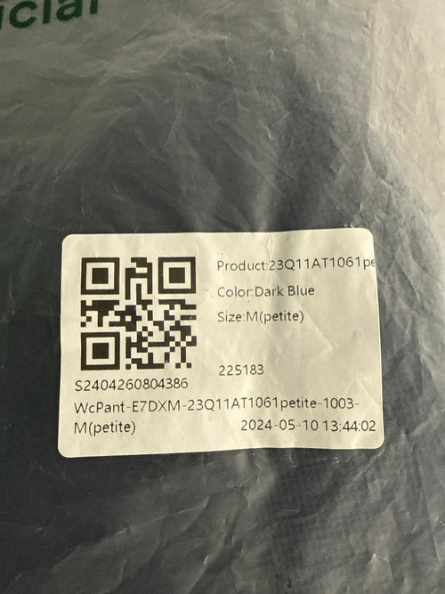 NWT Halara Flex™ High Waisted Pocket Wide Leg Waffle Work Pants Size M Petite