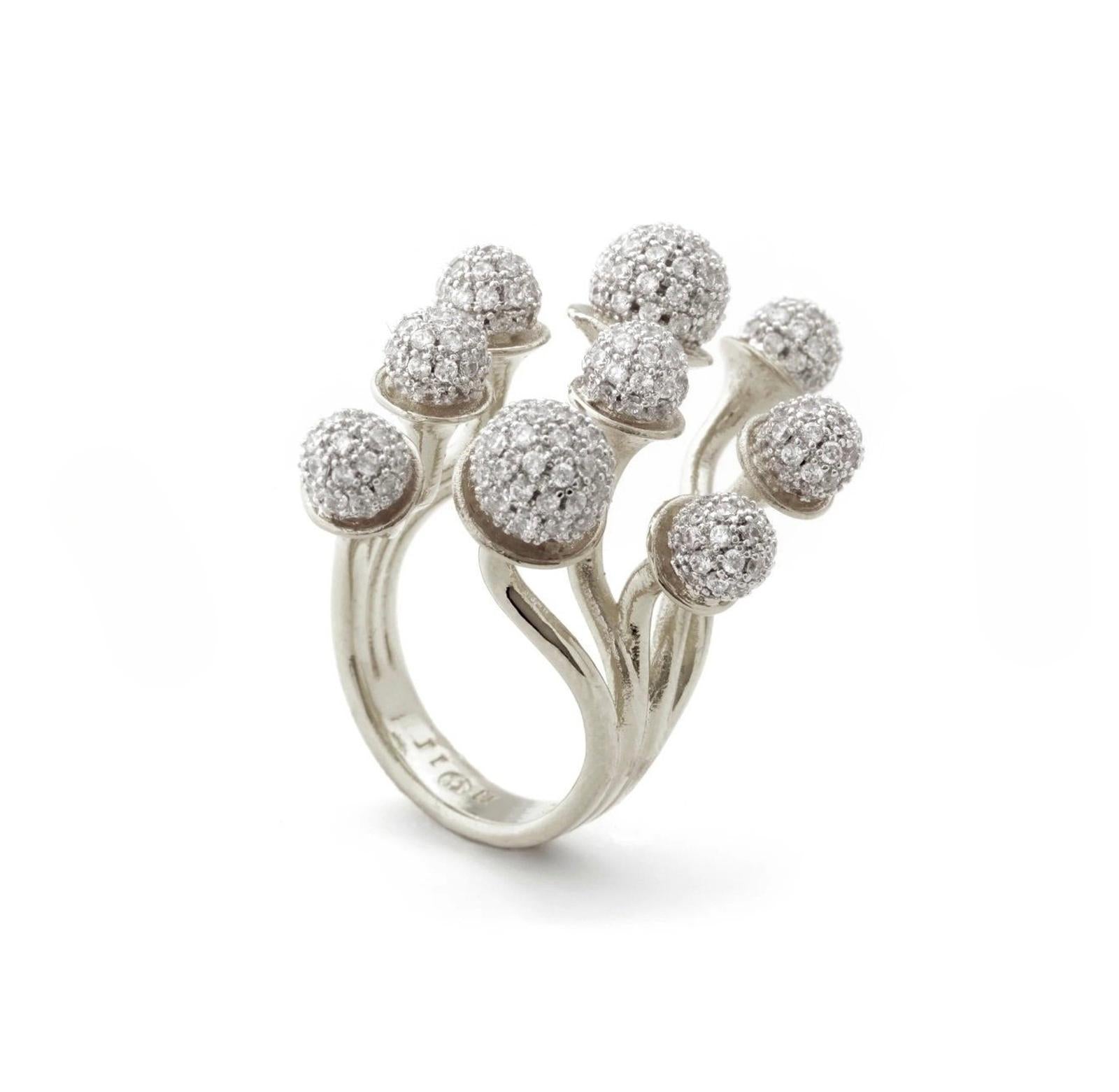 nOir JEWELRY TAI PAVE RING SIZE 7