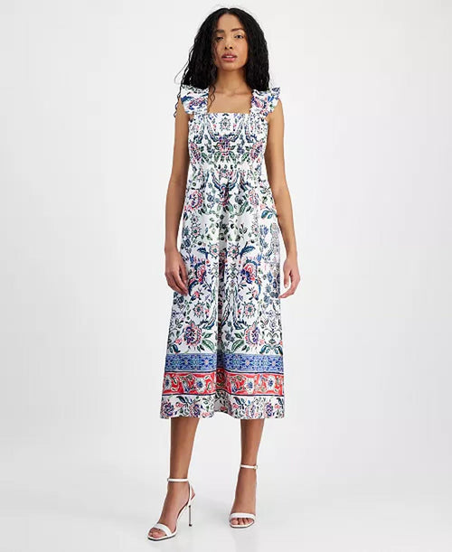 NWT Anne Klein Women's Floral Print Dress Size S