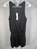 LBLC The Label Lauren Romper Black Size M NWT