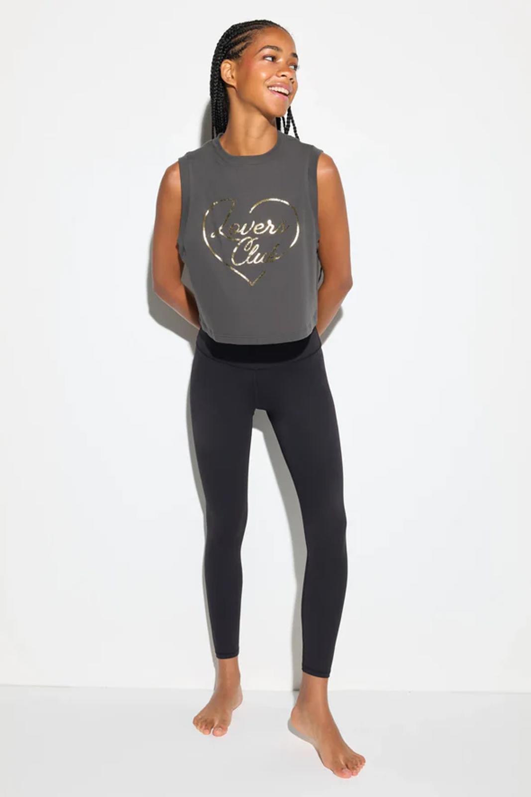 NWT Spiritual Gangster Lovers Crawford Crop Tank Black Size XL