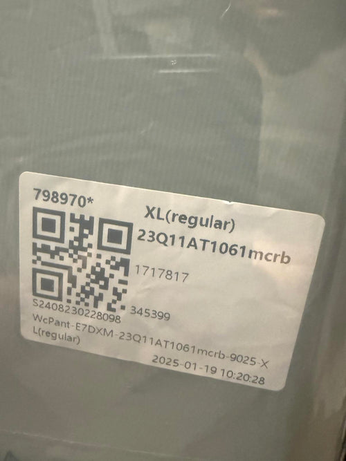 NWT Halara Flex High Waisted Pocket Wide Leg Micro Waffle Work Pants Mosstone XL