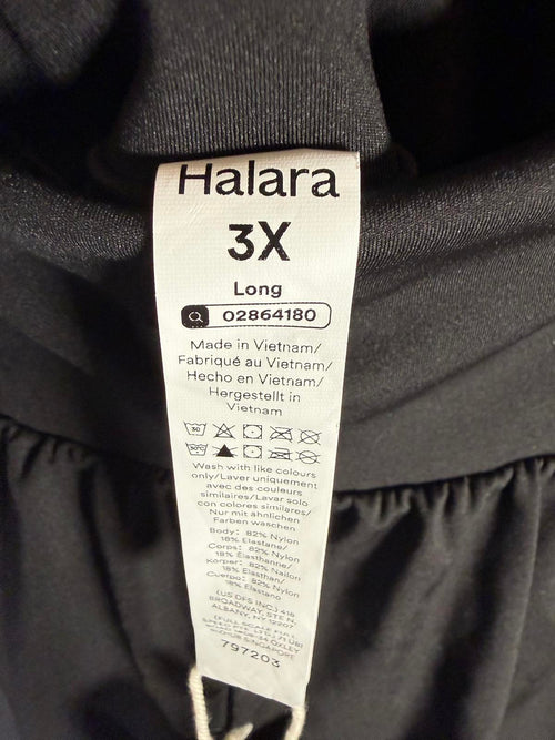 NWT Halara Super High Waisted 2-in-1 Yoga Plus Size Shorts 4''-Longer Length 3X