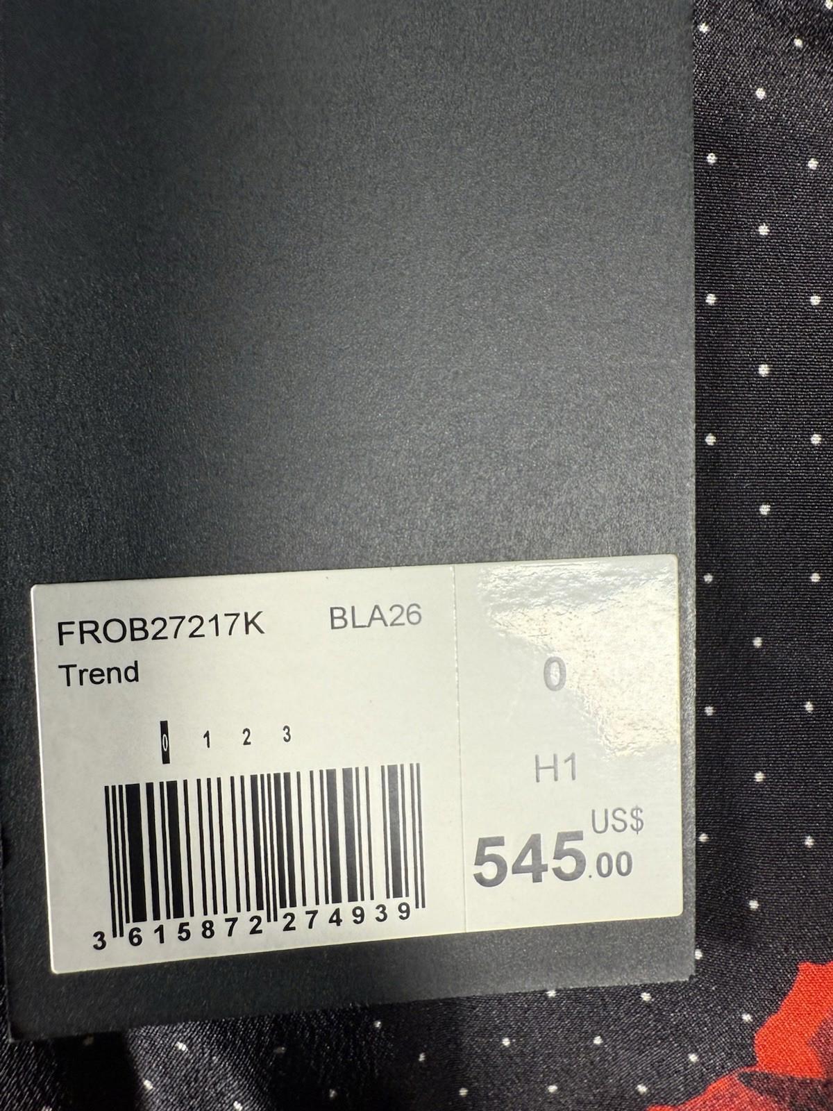 NWT The Kooples Dots and Roses Dress (French Size 0) $545 MRSP