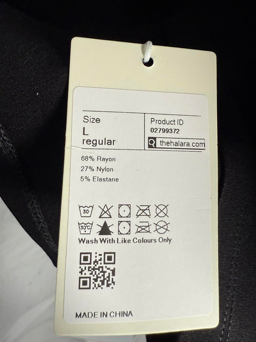 NWT Halara High Waisted Bodycon Work Pencil Skirt Black L