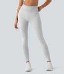 NWT Halara Seamless Flow High Waisted Booty Scrunch Leggings 7/8 M