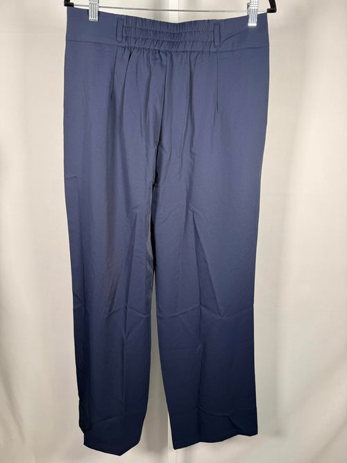 NWT Halara High Waisted Zipper Pocket Shirred Straight Leg Work Pants Size Large