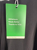 NWT Halara High Waisted 2-in-1 Mesh Wide Leg Flowy Dance Pants Black S