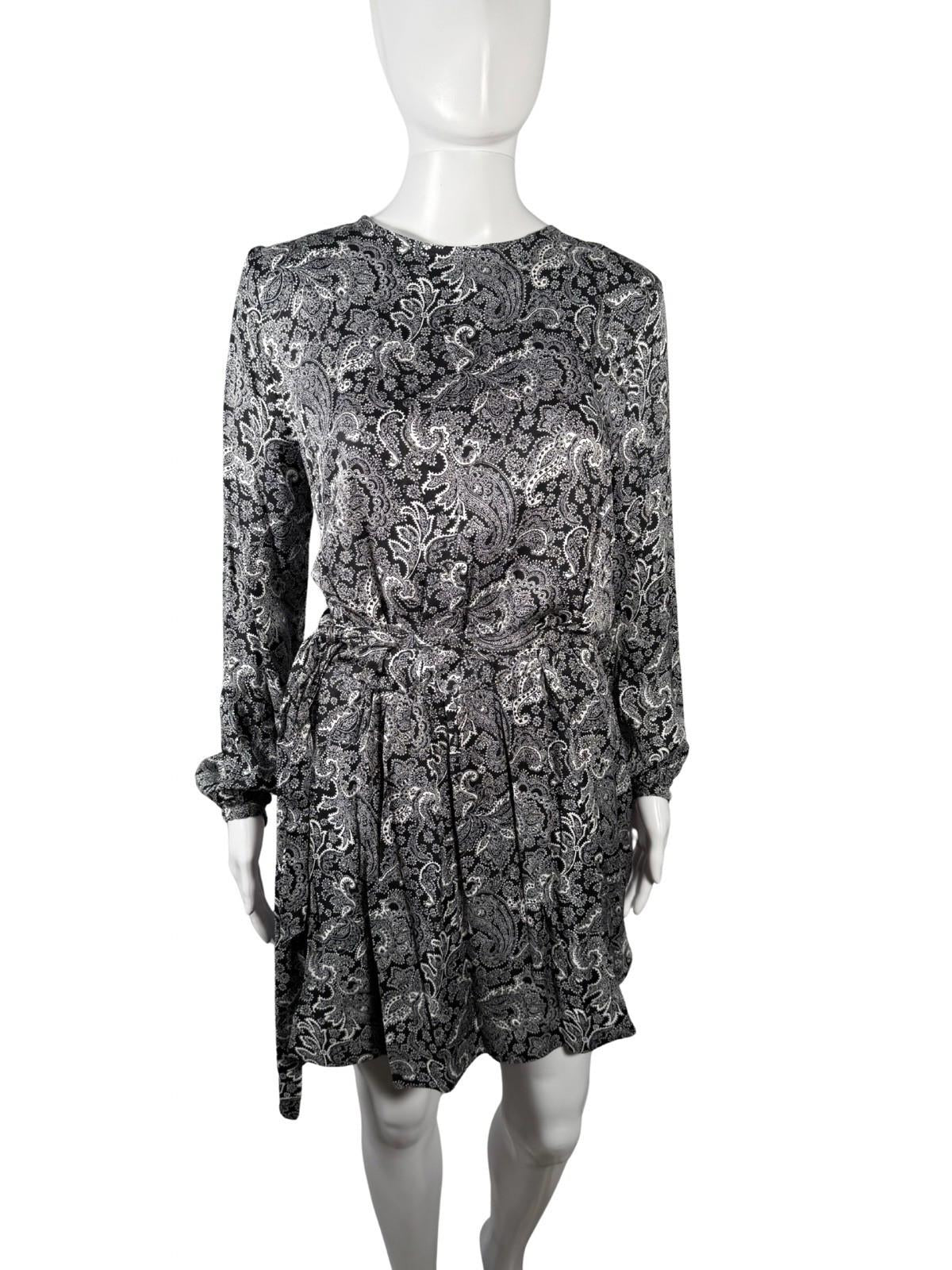 The Kooples Lace Paisley Print Size US Medium FR 2 Mini Dress NWT