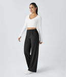 NWT Halara Flex DayStretch High Waisted Straight Leg Work Pants Size M Tall