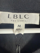 LBLC THE LABEL Christina High/low Knit Top In Black - M NWT