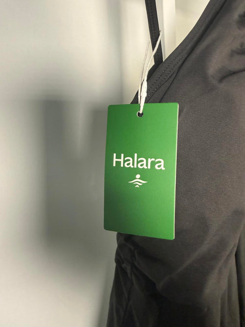 NWT Halara Black Mini Dress Halter Back Small