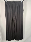NWT Halara Flex™ High Waisted Pocket Wide Leg Waffle Work Pants Black Size L
