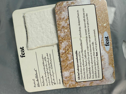 Feat Unisex HazyBlack BlanketBlend Crewneck Size M NWT