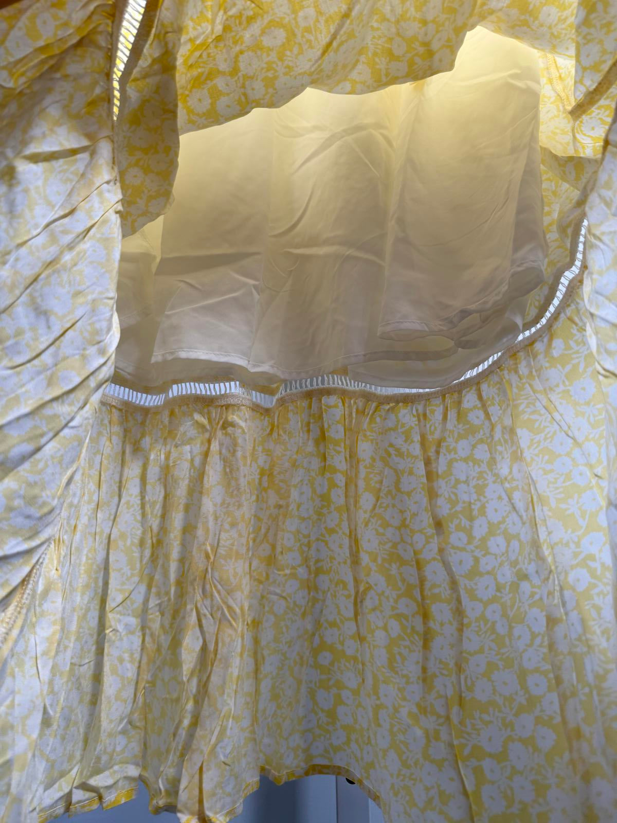 NWT REVOLVE Lost + Wander Sweet Summer Daze Midi Dress Yellow - Small