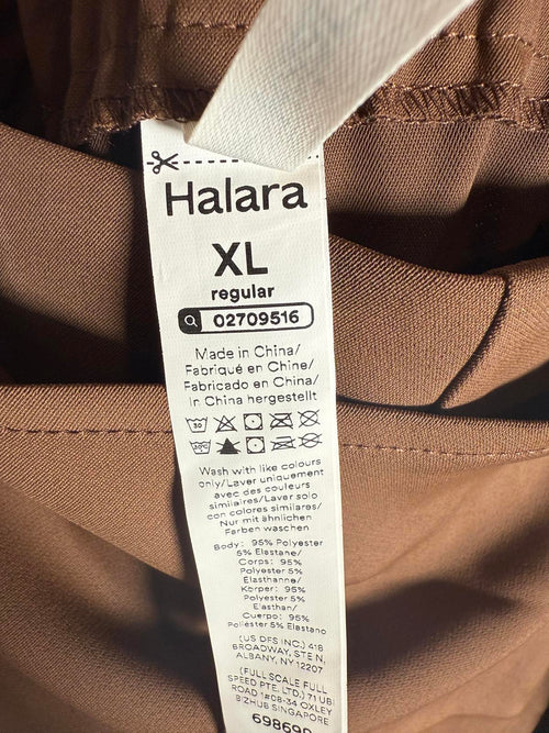 NWT Halara High Waisted Tie Side Wide Leg Work Pants Size XL