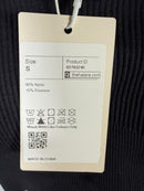 NWT Halara Black Ribbed Lace-Up Back Sports Bra Size Small