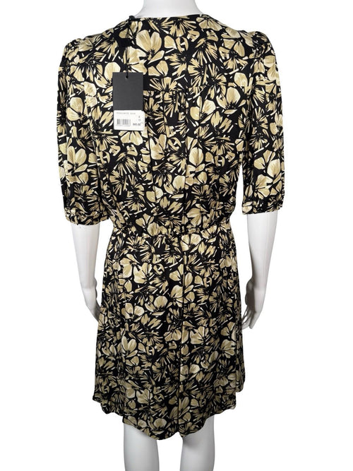 NWT The Kooples Twill Flowers Dress US Size Medium $365 MRSP