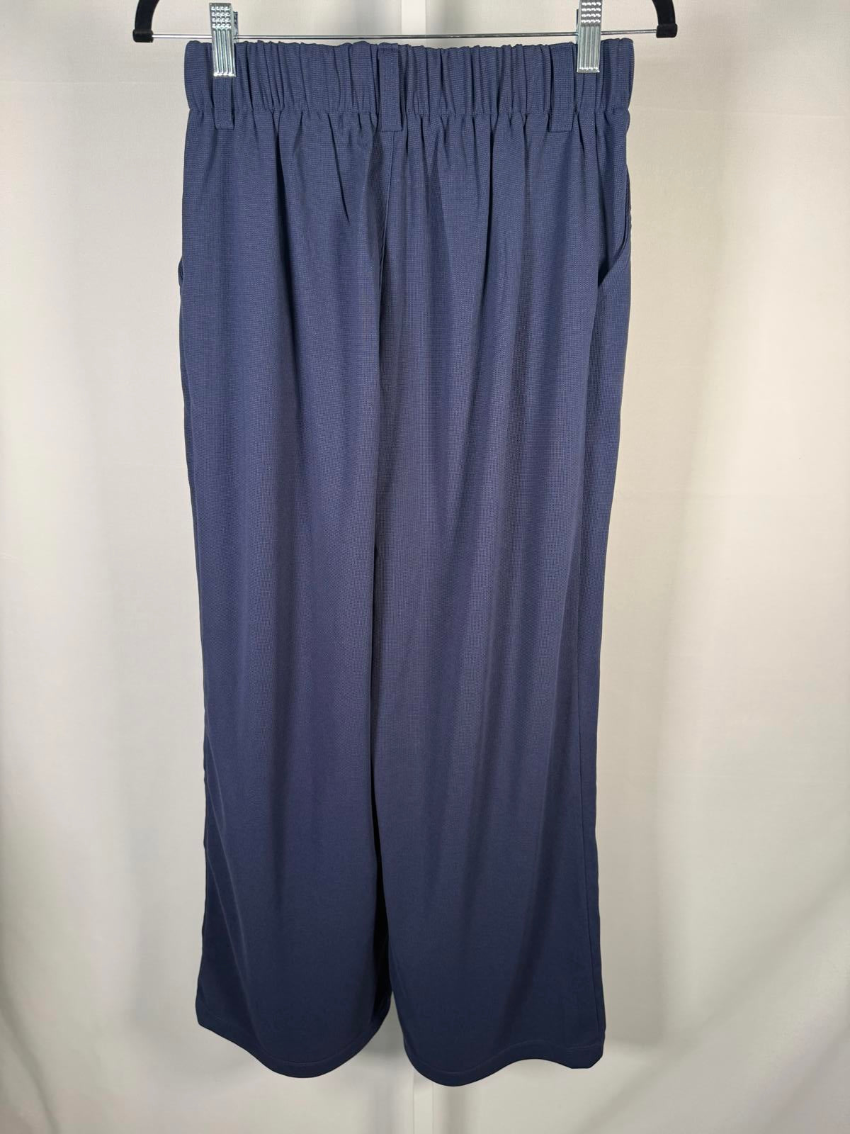 NWT Halara Flex™ High Waisted Pocket Wide Leg Waffle Work Pants Size M Petite