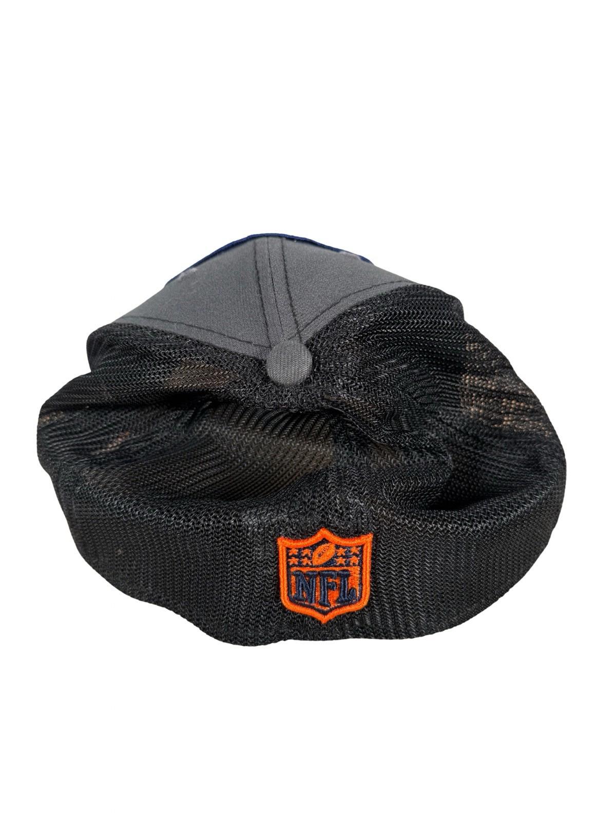 Denver Broncos New Era 39THIRTY NFL Draft Stretch Fit Mesh Back Hat L/XL