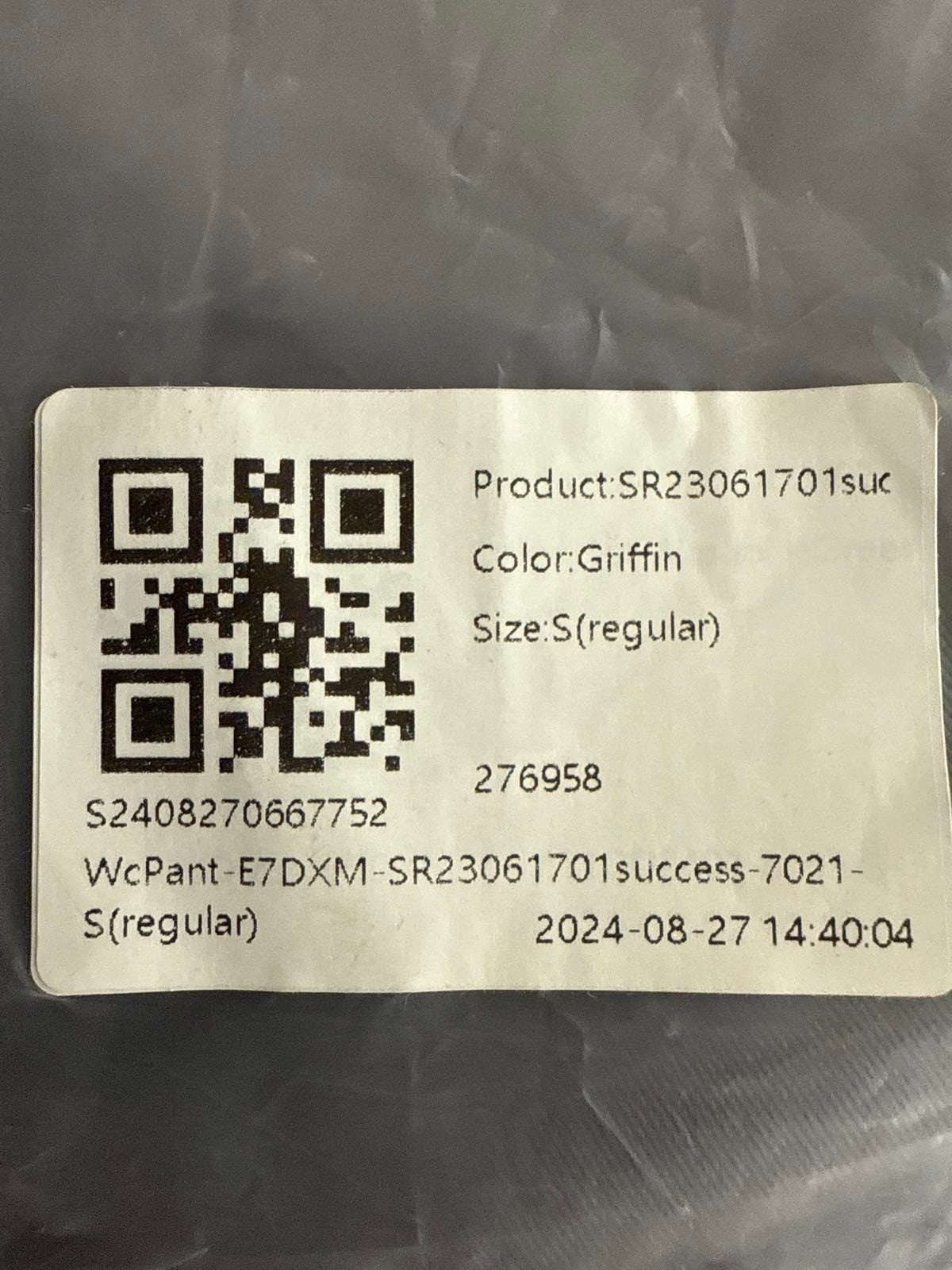 NWT Halara High Waisted Zipper Pocket Shirred Straight Leg Work Pants Size Small