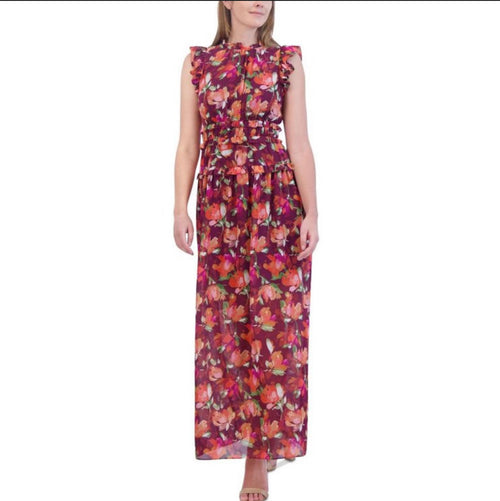 NWT Vince Camuto Floral Maxi Dress Size 4