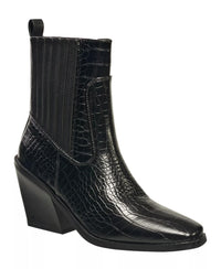 NWB H Halston Women's Charlotte Ankle Boots Black US Size 9