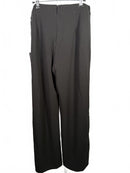 Lulus Kick It Black High-Waisted Trouser Pants - XL