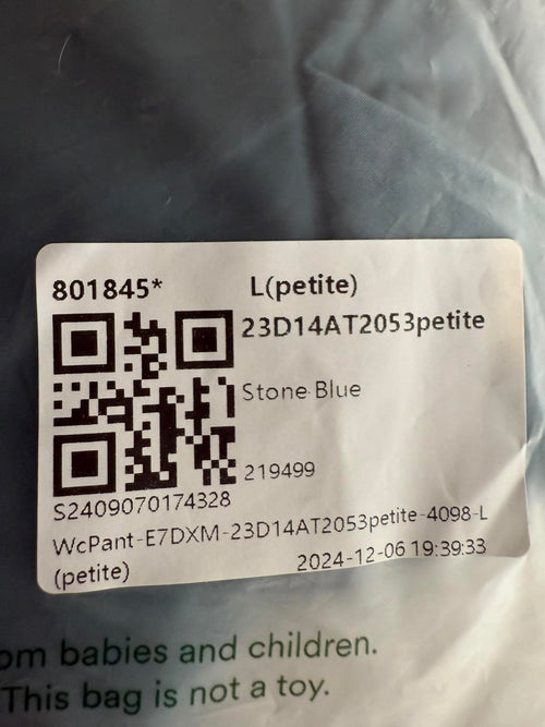 NWT Halara Breezeful High Waisted Crossover Side Pocket Resort Pants - L Petite