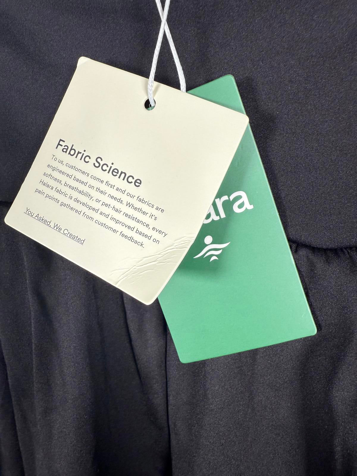 Halara Softlyzero Airy Super High Waisted 2-in-1 Yoga Shorts - M