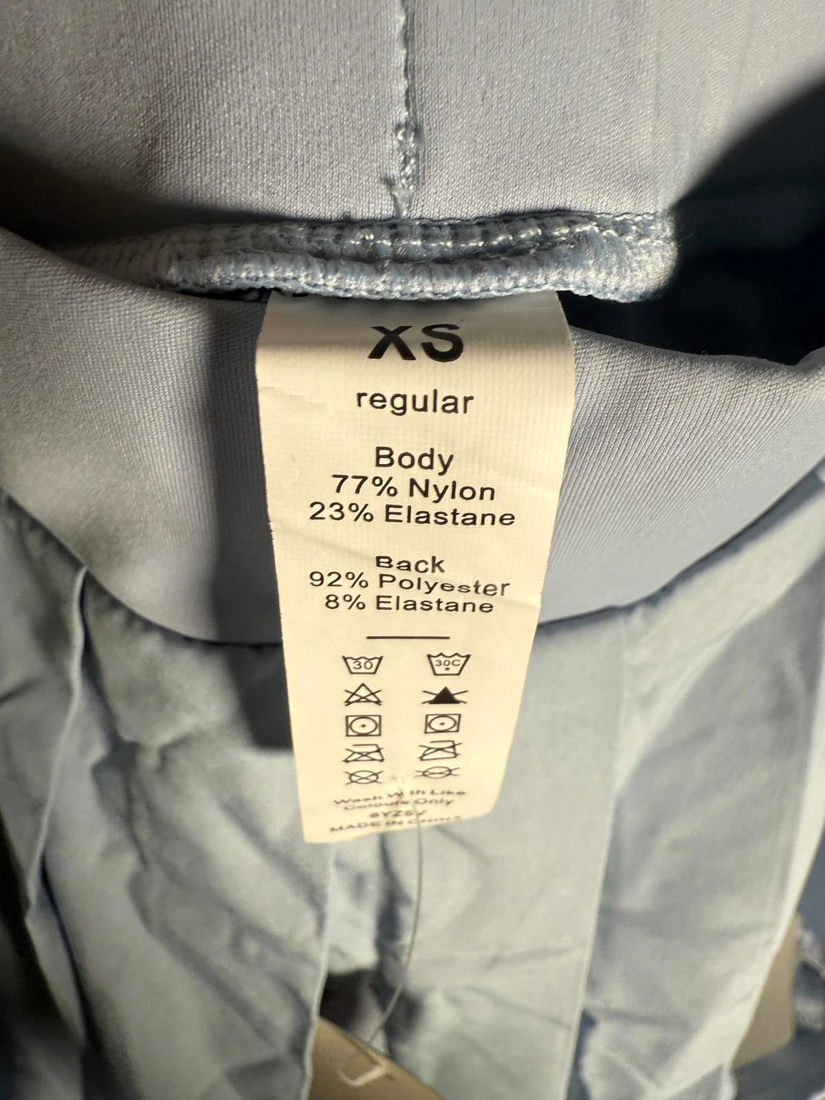 NWT Halara Breezeful Pleated 2-in-1 Adjustable Buckle Skirt Ballard Blue XS